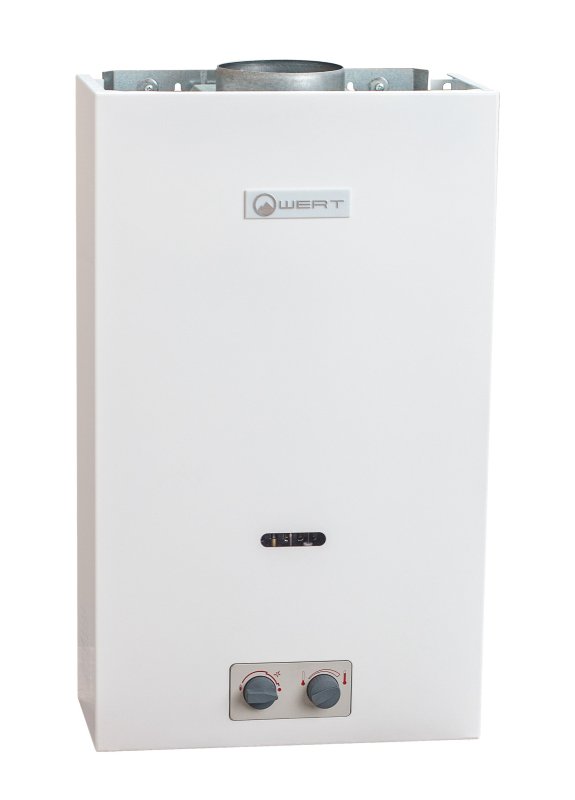 Водонагреватель WERTRUS 10P White(пьезорозжиг, модуляция пламени) Китай